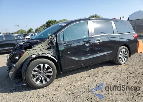 2022 Honda Odyssey Exl from USA, damaged, VIN 5FNRL6H79NB032117